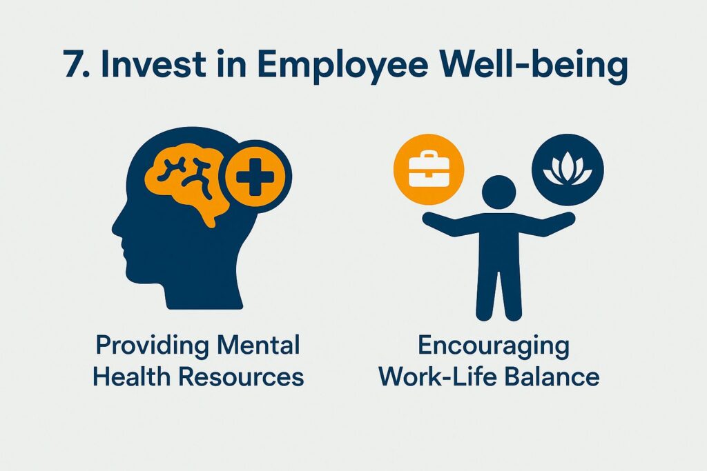 7. Invest in Employee Well-being