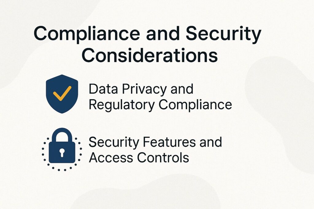 Compliance and Security Considerations